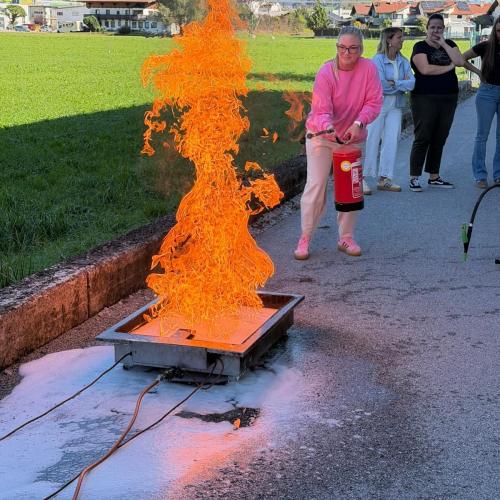Brandschutzübung für die Lehrerinnen der VS St. Margarethen- 2026