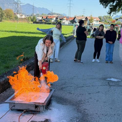 Brandschutzübung für die Lehrerinnen der VS St. Margarethen- 2026