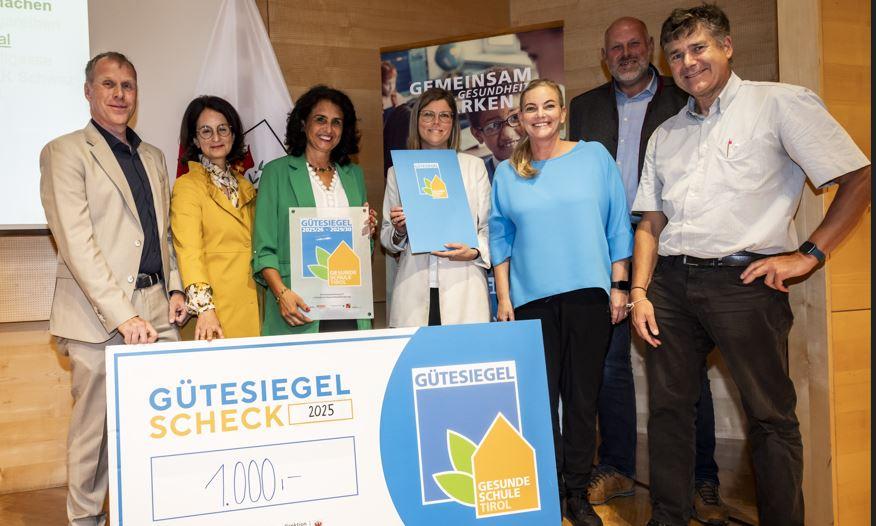 Gütesiegel "Gesunde Schule"- September 2025