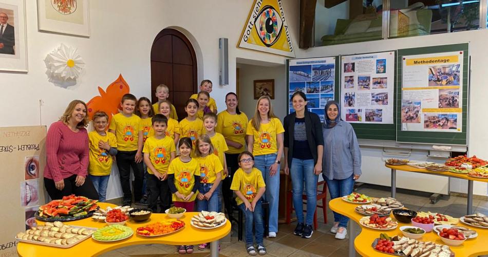 Schulbuffet "Gesunde Schule"- 1A Klasse-Mai 2025