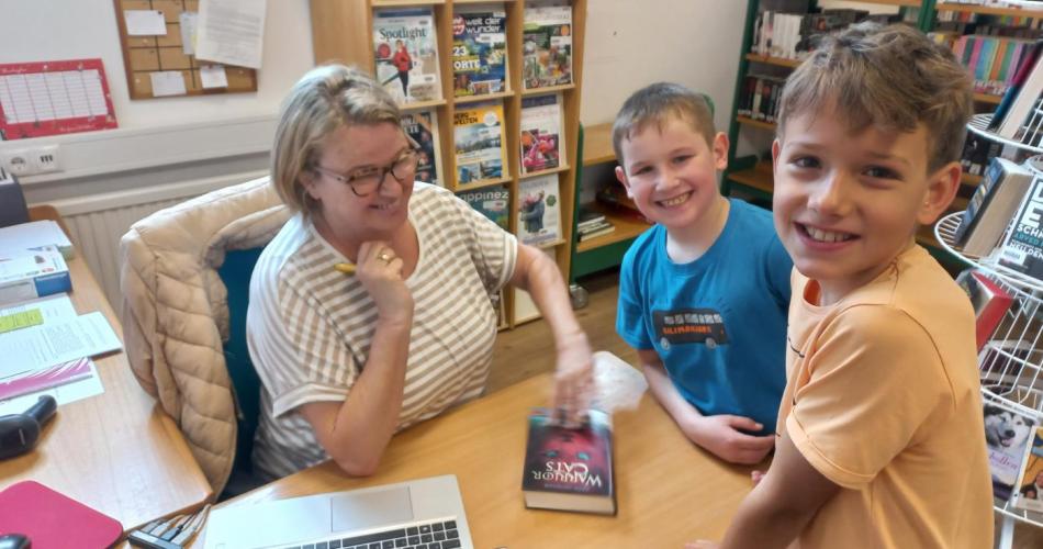 Büchereibesuch der 4A- 2026