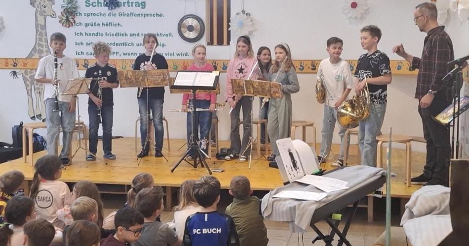 Konzert der Bläserklasse