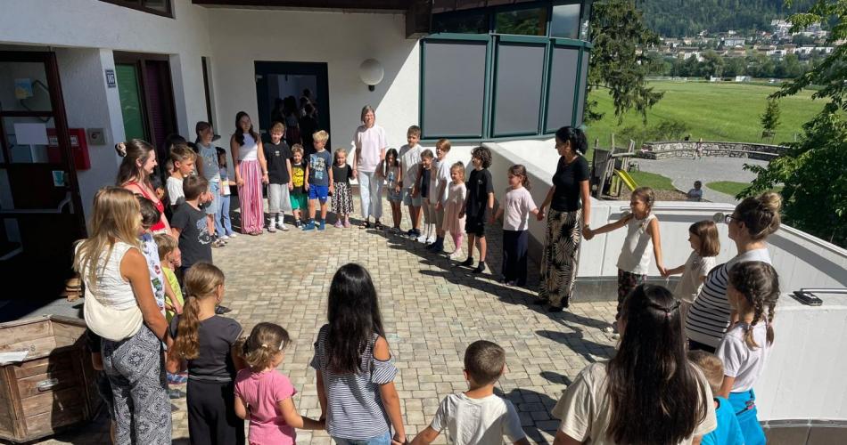 "Kindergartler" zu Besuch in der 4. Klasse- Juli 2026